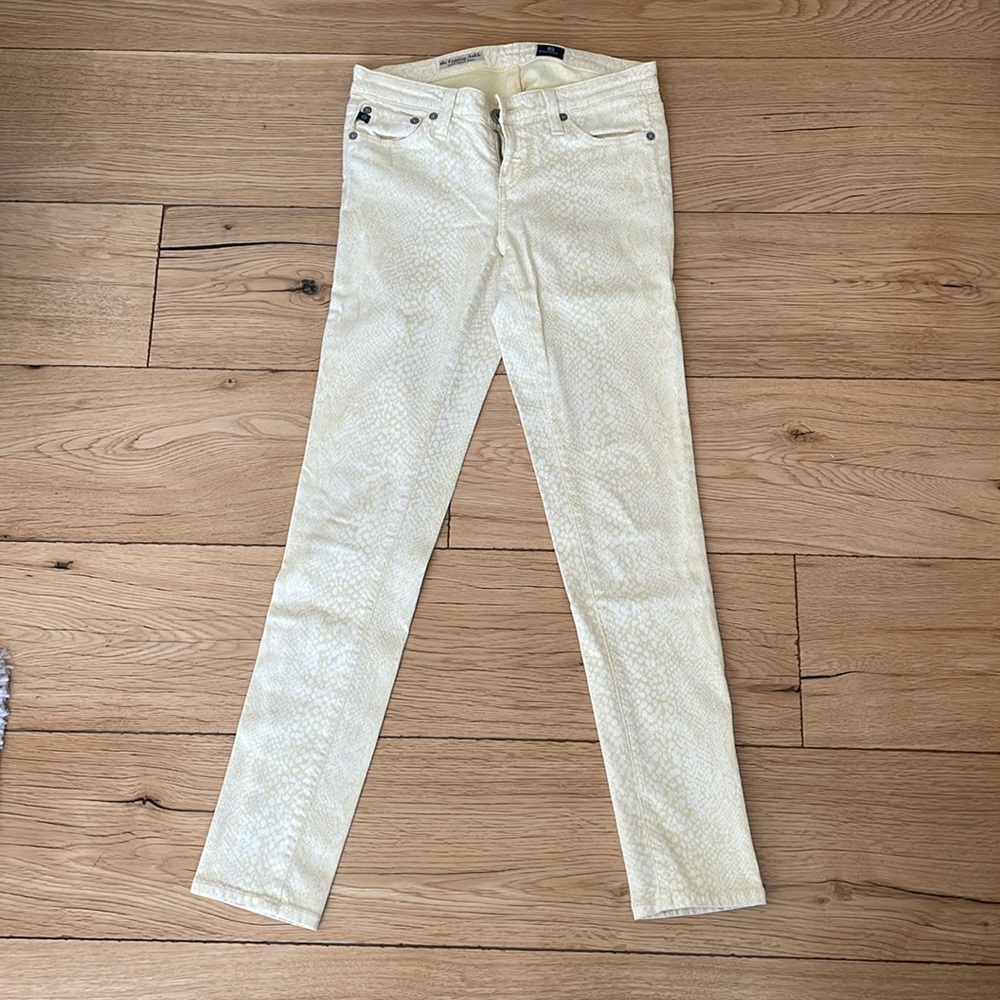 AG supper skinny ankle jeans